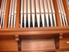 Click to enlarge - Organ - close up of diapasons
